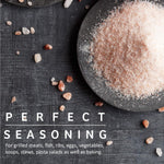 The Spice Lab Pink Himalayan Salt – Coarse Grain, 2.2 lb / 1 Kilo - Himalayan Pink Salt for Grinder Refill – Gourmet Pure Crystal – Kosher & Natural Certified
