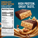 CLIF BUILDERS Protein Bars - Chocolate Peanut Butter Flavor - 20g Plant Based Protein - Gluten Free - Non-GMO - Low Glycemic - No Artificial Sweeteners - Value Pack, 2.4 oz. (12 Count)