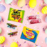 SOUR PATCH KIDS, SOUR PATCH KIDS Big Kids, SWEDISH FISH and SWEDISH FISH Mini Soft & Chewy Easter Candy Variety Pack, Bulk Candy, 140 Snack Packs