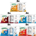 Simply Snacks Variety Pack, 0.875 Oz, 36 Count, Packaging May Vary