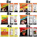 Frito-Lay Flamin' Hot Mix, Variety Pack, 3.34 Pounds, (Pack of 40), Packaging May Vary