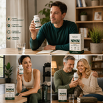 Elevana NMN Supplement 500mg – Pure β-Nicotinamide Mononucleotide (99.9%) – NAD+ Precursor for Cellular Energy & Healthy Aging – 30 Vegan Capsules – Made in USA, Third-Party Tested