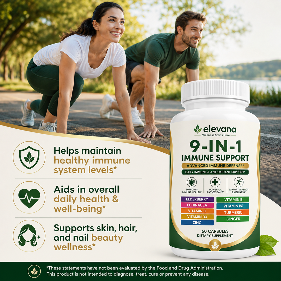 Elevana 9-in-1 Vitamin & Botanical Complex
